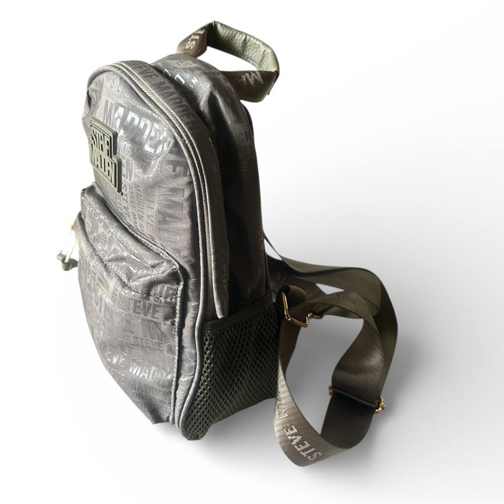 Steve Madden Monogram Mini Backpack 100% Polyeste… - image 5